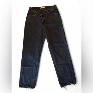 Abercrombie & Fitch High Rise Jeans - Washed Black